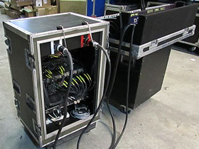 Console to rack multipins